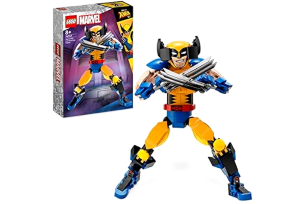 LEGO  76257 Marvel Wolverine byggfigur Byggset med X-Men hjälte, Actionfigur med Ledade Kroppsdelar och Adamantiumklor, Modellbyggsats för Superhjältesamlare, Presentidé, Samlarobjekt, från 8 år