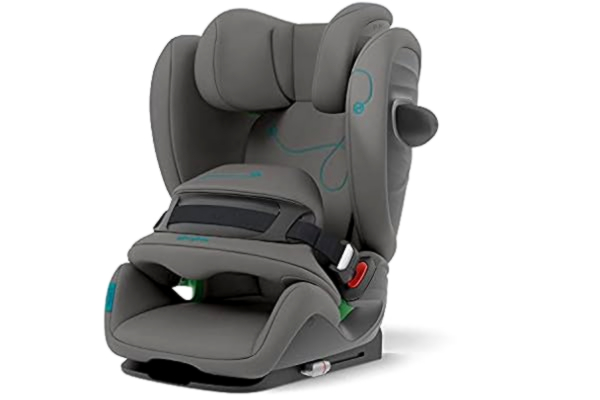 Cybex CYBEX Gold Pallas G i-Size Fotelik samochodowy, Do samochodów z i bez ISOFIX, 76 - 150 cm, Od ok. 15 miesięcy do ok. 12 lat (ok. 9 - 50 kg), Soho Grey
