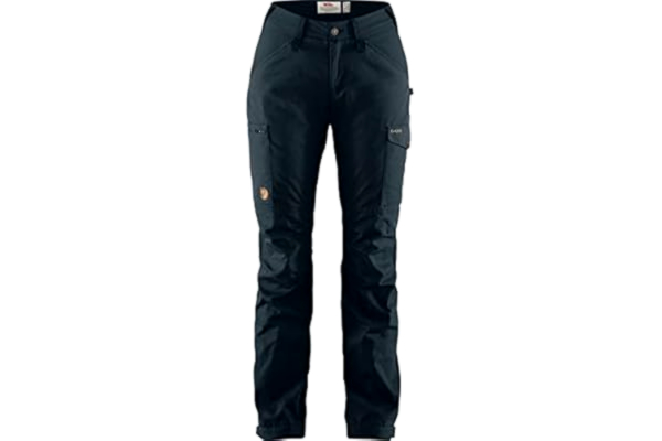 Fjällräven FJÄLLRÄVEN dam Kaipak Pants Curved W byxor, mörkblå, 42