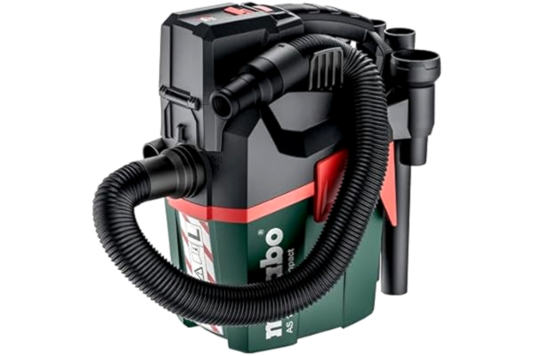 Metabo  AS 18 L PC kompakt batteridammsugare 18 V – kartong – med manuell filterrengöring – 602028850