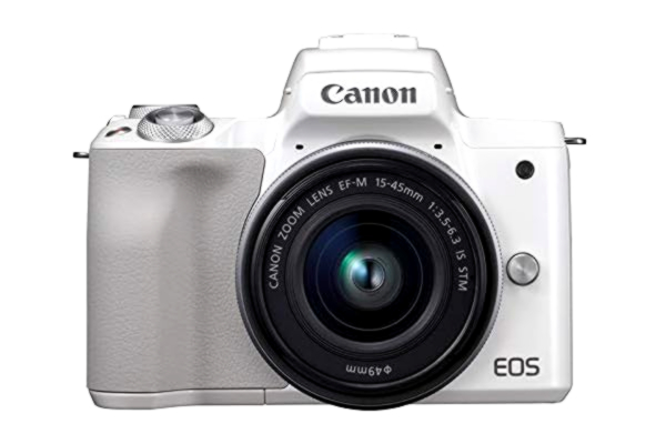 Canon CANON EOS M50 Blanc + 15-45