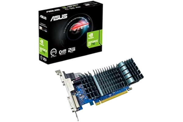Asus ASUS GeForce GT 710 EVO Silent - 2GB GDDR3 RAM - Näytönohjaimet