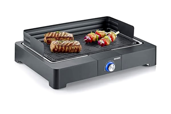 Severin SEVERIN Tafelgrill met aluminium grillplaat, zwart, PG 8562