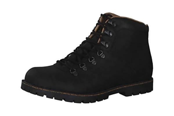 Birkenstock  Jackson Nubuck en Cuir Noir - Noir - Noir, 40 EU