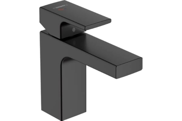 Hansgrohe hansgrohe Vernis Shape 1-grepps tvättställsblandare 100 CoolStart med lyftventil Matt svart, 71594670