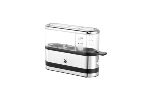 WMF  0415020011 My Egg Kimis, Äggkokare, 2 Ägg Integrerad Mätkopp Lock I Tritan Platsbesparande 250 W