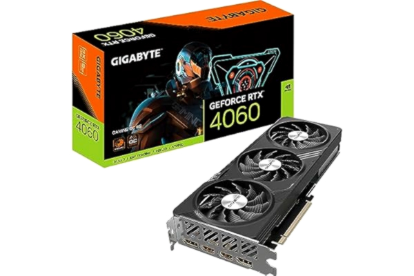 Gigabyte GIGABYTE GeForce RTX 4060 GAMING OC - 8GB GDDR6 RAM - Näytönohjaimet