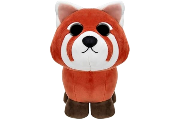 Adopt Me ! AME0055-20 cm plysch – panda, officiell plysch med spelkod