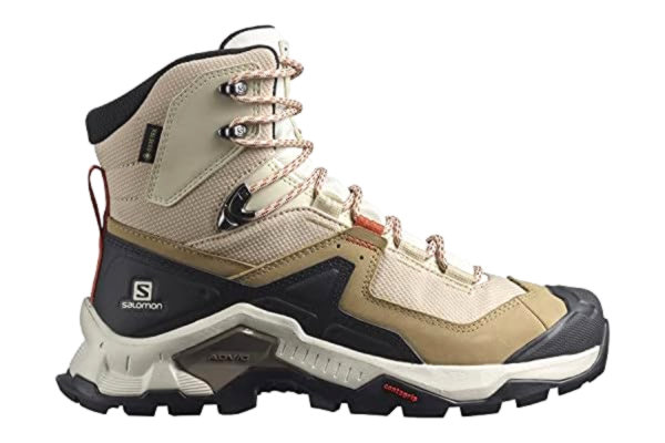 Salomon  Quest Element GTX wodoszczelne buty trekkingowe dla kobiet, Safari Vanilla Ice Mecca Orange - 42 EU