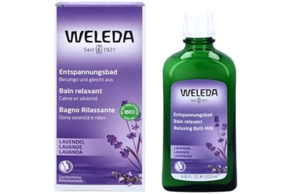 Weleda  Lavender Relaxing Bath Milk 200ml