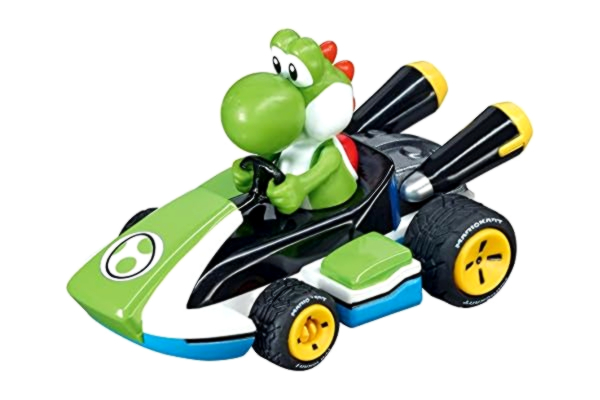 Carrera Toys Carrera GO!!! 20064035 Mario Kart Yoshi Slotbil, racerbanor och licensierade slotbilar, upp till 2 spelare, för pojkar och flickor från 6 år samt vuxna