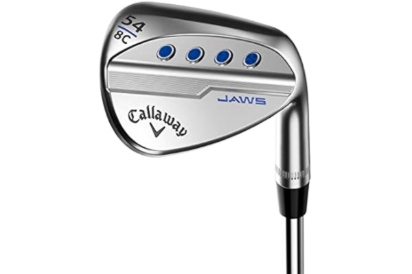 Callaway  Mack Daddy 5 Jaws Wedge (Platinum Chrome, Right Hand, 58.0 degrees, S-Grind, 10* Bounce, Steel)