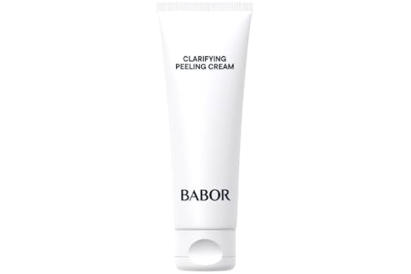 Babor BABOR Clarifying Peeling Cream för fet hud, klargörande ansiktsskrubbning, förberedelse för vård och brun utan alkohol, vegansk formel, 1 x 50 ml