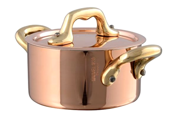 Mauviel  Mâ150b Minigryte med lokk i kobber