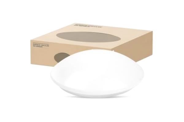 Ledvance  Vägg- och taklampa med integrerad ljussensor, ytcirkulär 400 mm, energibesparing, 24 W, kall vit, SF CIRC 400 SEN V 24 W 840 IP44 [Energiklass G]