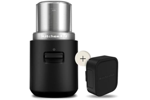 KitchenAid  KitchenAid Go Kaffekvarn, trådlös kaffekvarn för resor, 113 g kvarn kvarn med batteri (svart)