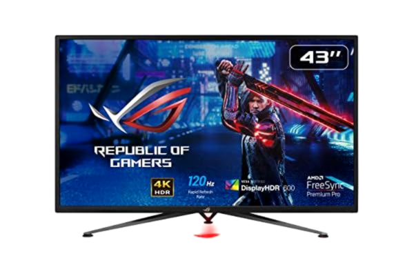 Asus ASUS 43" Skærm ROG Strix XG438QR 3840x2160 - 120Hz - VA - HDR10 - Black - AMD FreeSync 2