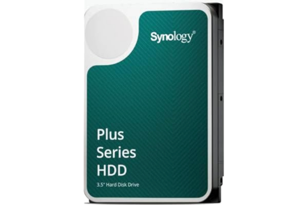 Synology  6TB HAT3300 HDD - 1 miljon timmar MTBF, 180 TB/års arbetsbelastning, 5400 prm