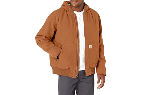 Carhartt  Duck Active Jacket Kurtka Mężczyźni, brązowy (Carhartt Brown), S