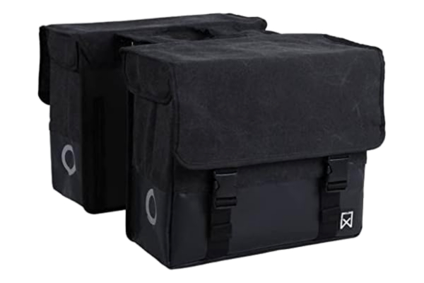 Willex  Sakwy rowerowe, 48 L, czerń i matowa czerń