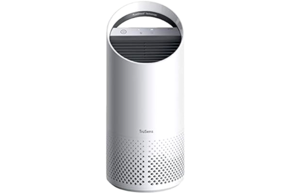 Leitz  TruSens Z-1000 Air Purifier Captures Viruses, Hayfever Allergens, Dust, Odours & Smoke, UV-C lamp Kills over 98% of Airborne Bacteria, Cleaner Air Purifier For Home Or Small Room Up To 23m²