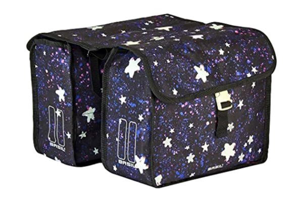Basil  Stardust Sac double Unisexe pour Enfants, Night Shadow, 32 x 15 x 34 cm