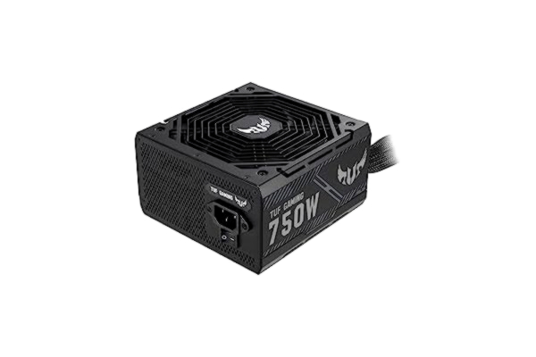Asus ASUS TUF Gaming 750 W brons PSU (strömförsörjning, 80 PLUS brons, certifiering av militärkvalitet, dubbla kullager, skyddande PCB-beläggning, axial-teknisk fläktdesign, 0 dB, 6 års garanti)
