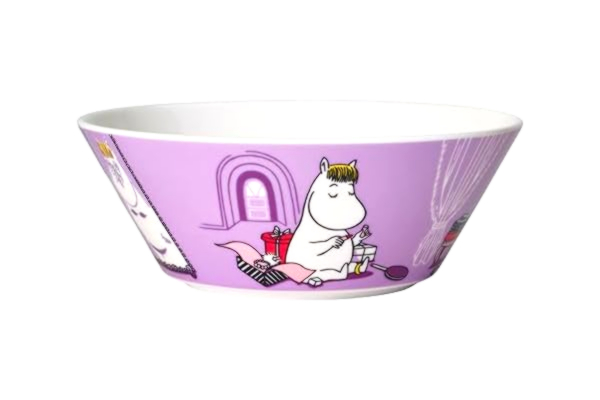 Arabia Moomin skål lila 15 cm