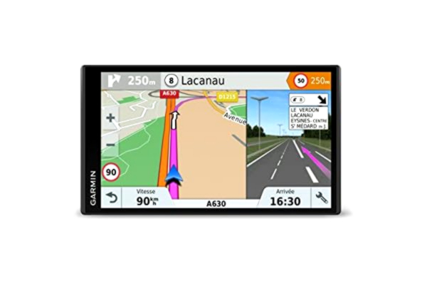 Garmin  - DriveSmart 61 LMT-S - GPS Auto - 6,95 pouces - Cartes Europe 46 pays - Cartes, Trafic, Zones de Danger gratuits à vie