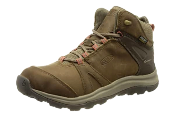Keen KEEN Terradora 2 Leather Mid Waterproof wandelschoenen voor dames, Brindle Redwood, 39 EU