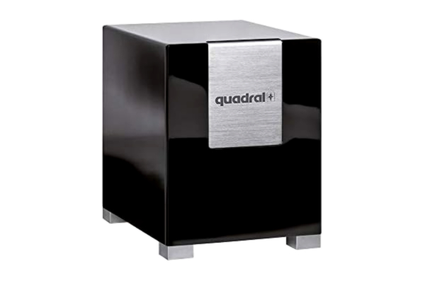 Quadral  Subwoofer Qube 10 zwart zijdemat