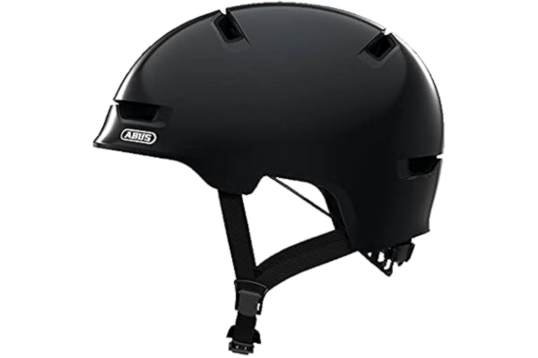 Abus ABUS Scraper 3.0, Casco da Bicicletta. Unisex-Adulto, Nero (Velvet Black), M