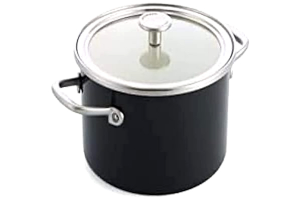 KitchenAid  Cookware Collection Gryte med lokk 20 cm, svart