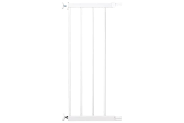 Safety 1st  28 cm Grind förlängning för Easy Close och Auto Close Barngrindar, Trappgrindsförlängning, 6 månader–2 år, Metal White (vit metall)