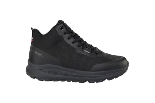 Viking  Dam Stride Mid Wp W Walking Shoe, svart, 39 EU