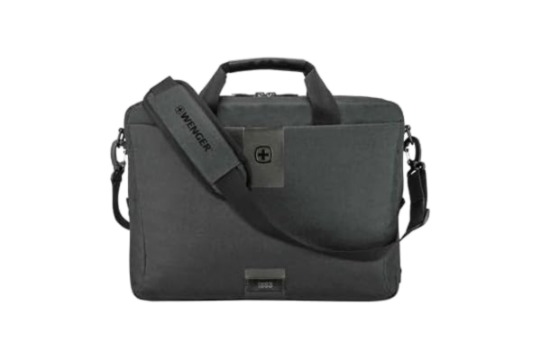 Wenger  MX ECO-kort, 16 tums bärbar datorportfölj, träkol