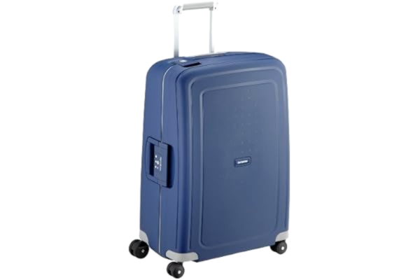 Samsonite  S'Cure - Spinner M resväska, M (69 cm), 79 l, blå (Dark Blue)