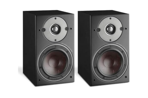 DALI  Oberon 1 bokhylla högtalare par aska svart