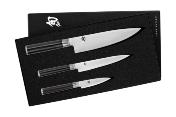 KAI Kai SHUN Knivset, Stål, Flerfärgad, Paket med 3