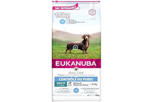 Eukanuba  Weight Control Helfoder för Vuxna Hundar, 15 kg