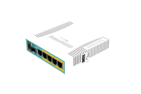 MikroTik  RouterBOARD hEX RB960PGS - Router 4-port switch - 1GbE