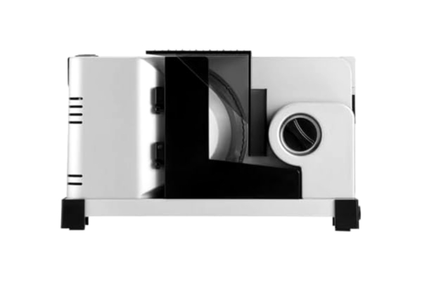 Ritter ritter icaro 7 hopfällbar elektrisk skärmaskin för kött och bröd i helmetall med EKO-motor, Made in Germany