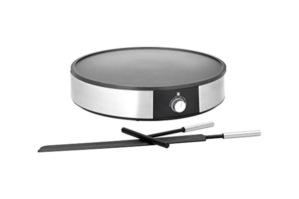 WMF  0415120011 Lono Crêpe Maker Non-Stick Avtagbar Platta Tempinställning Med Led Belysning Inbyggd Sladdvinda 1600 W