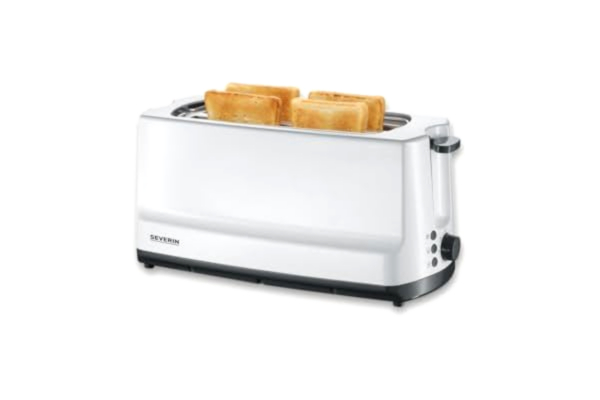 Severin Brödrost 4-skivor AT 2234 Vit