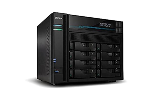 Asustor ASUS TOR AS6510T 10 BAHIAS ATOM C3538 QUAD CORE DENVERTON 2.1GHZ 8GB 2X2.5GBE 2X10GBE RAID 0.1 JBOD SATA6GB USB 3.0