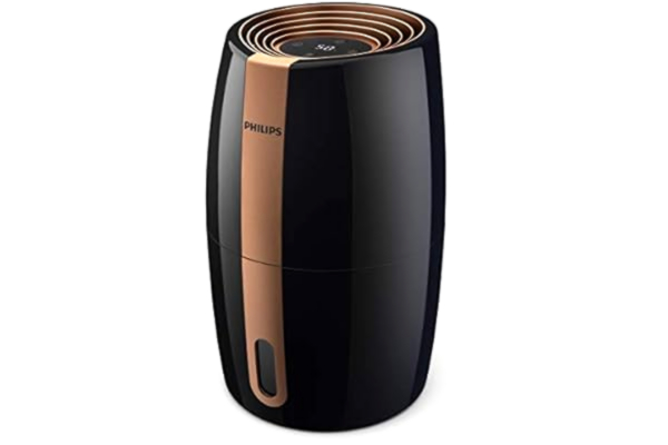 Philips  2000 series HU2718 - Luftfugter - på bord - sort/kobber