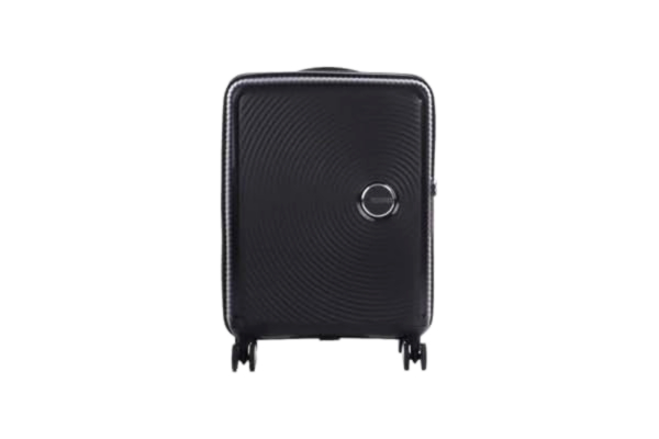 American Tourister  Soundbox - Spinner S Expanderbar Handbagage, 55 cm, 35.5/41 L, Svart (Bass Black)