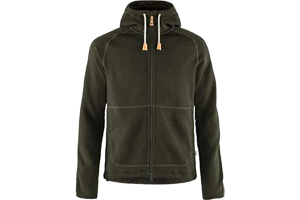 Fjällräven FJÄLLRÄVEN Övik fleece huvtröja M sweatshirt gRÖN M