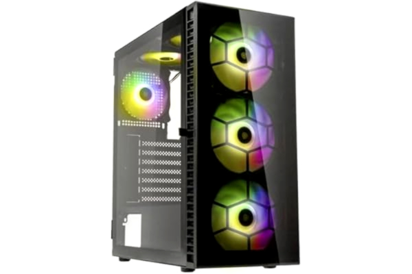 Kolink  Observatory HF Glass ARGB Midi-Tower - schwarz