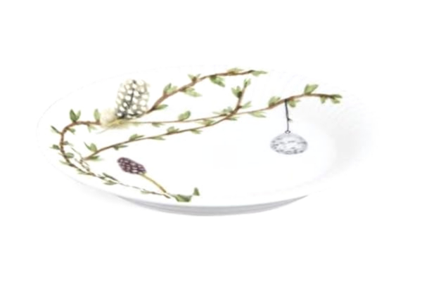 Kähler  tallrik Ø 22 cm hammershøi vår legendarisk design tidlös, vit